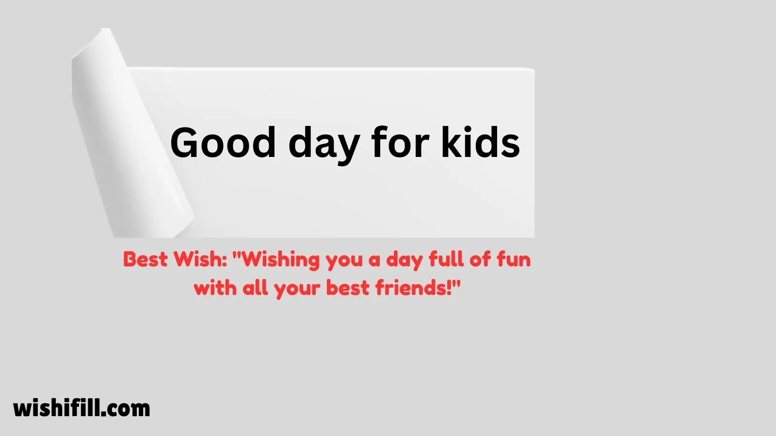Have a good day wishes