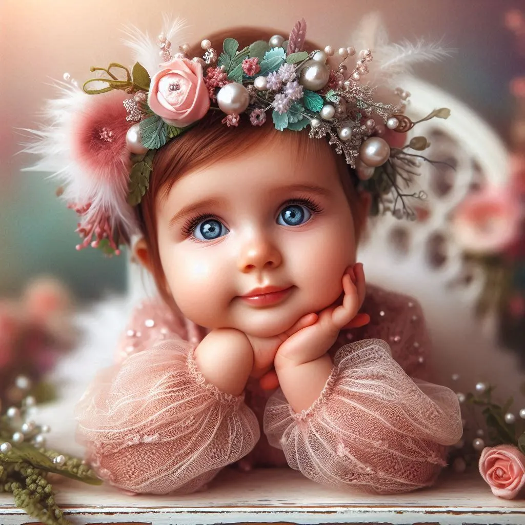 Baby Girl Wishes for a Bright Future
