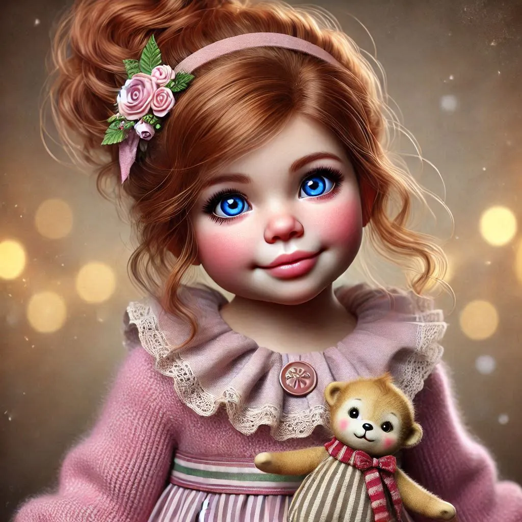 Funny Baby Girl Wishes to Make Everyone Smile