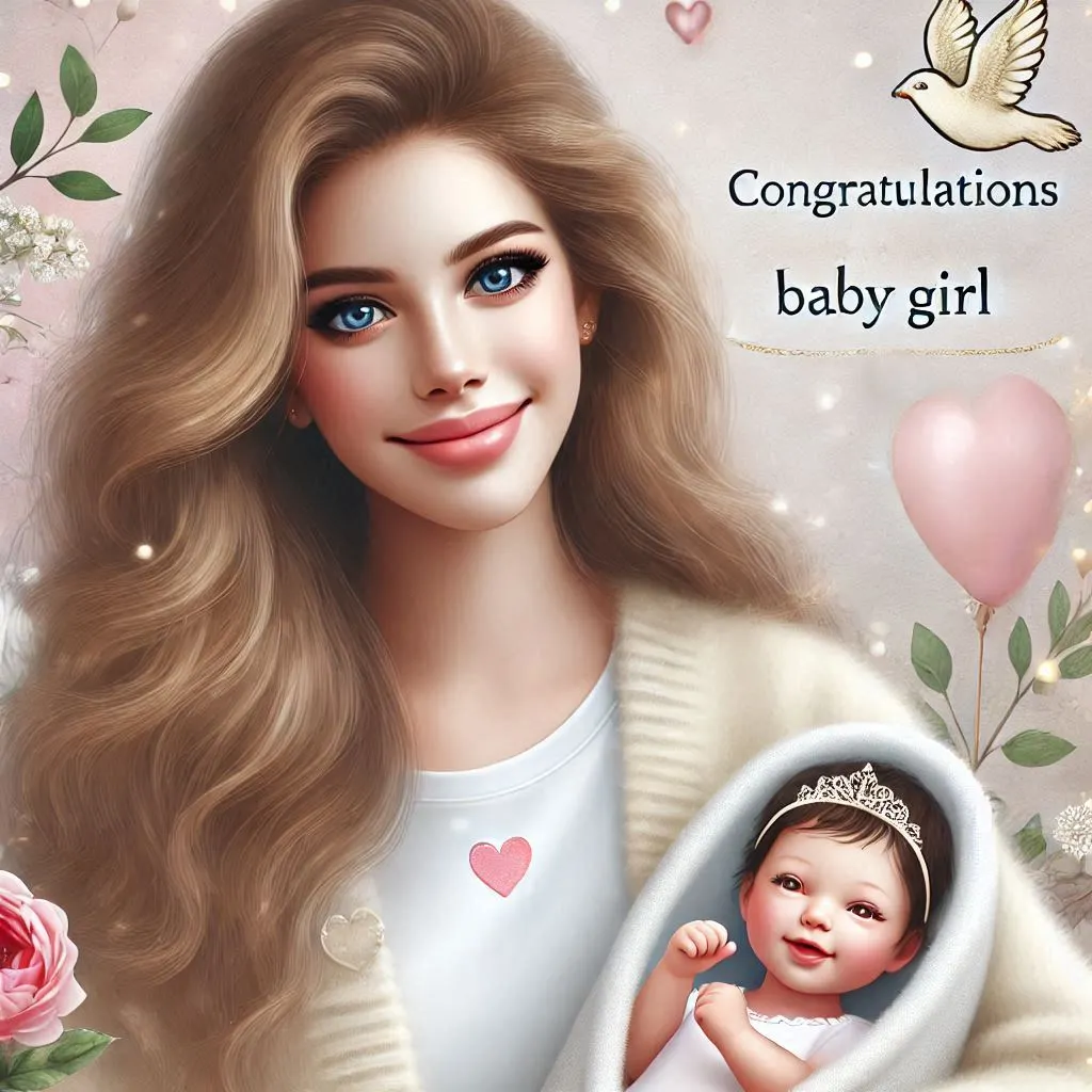 Heartwarming Congratulations Baby Girl Wishes