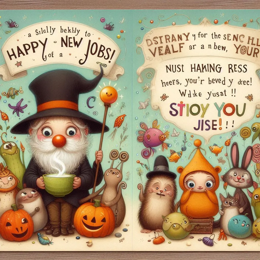 Silly Wishes for New Jobs