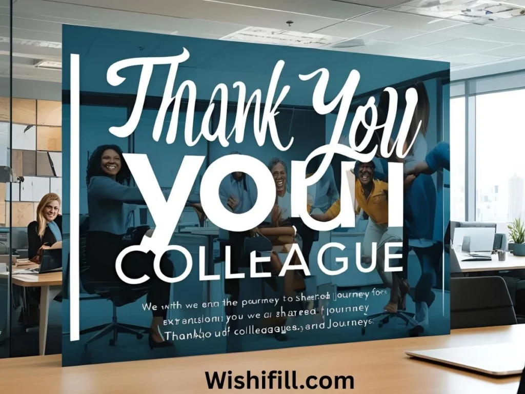 Anniversary Thank You Messages for Coworkers
