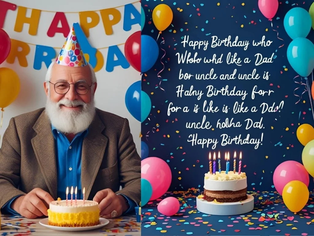 Birthday Wishes for Uncle Like a Dad