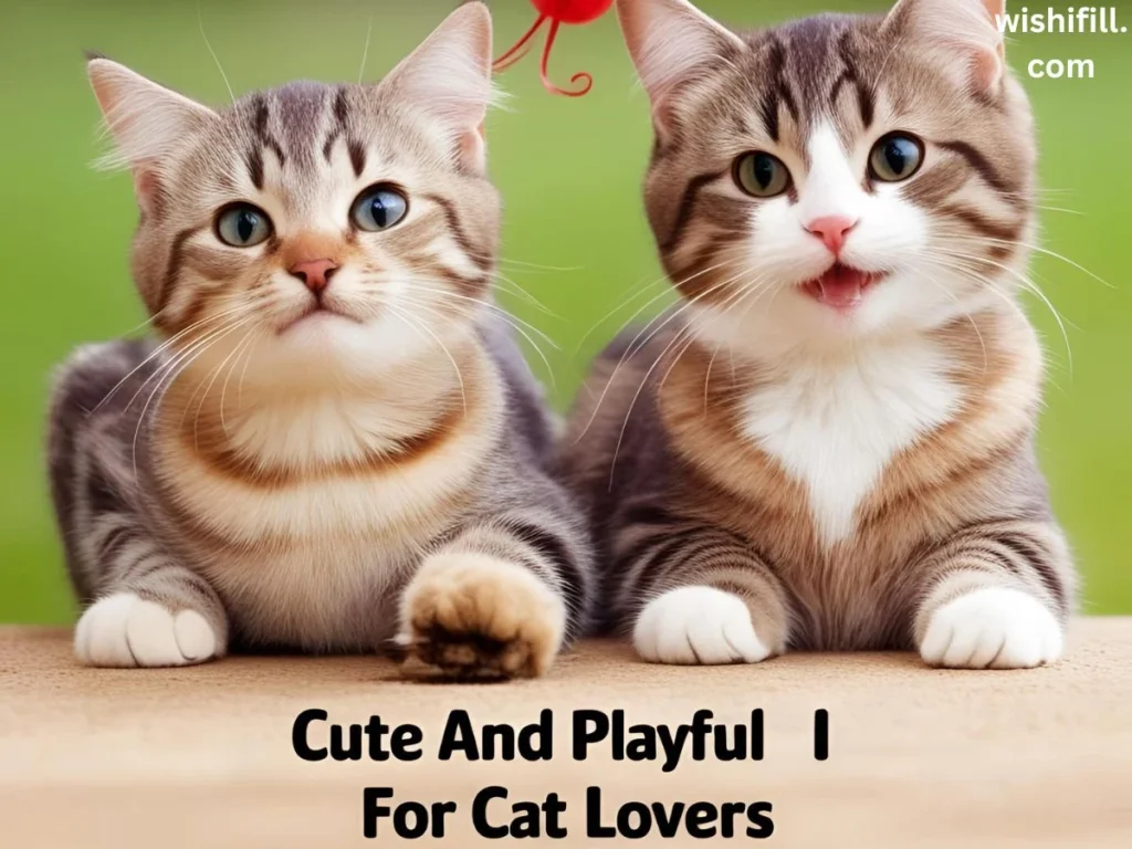 Cute and Playful Wishes for Cat Lovers