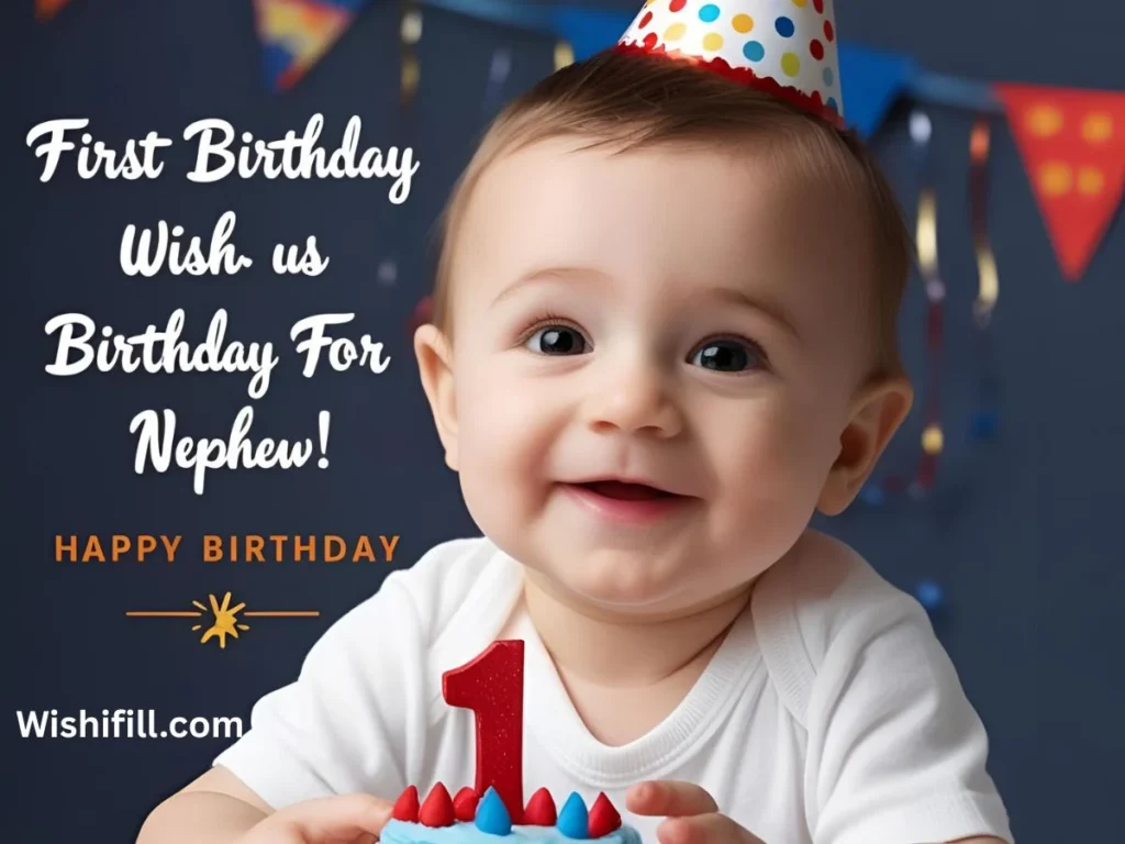 First Birthday Wishes for Nephew