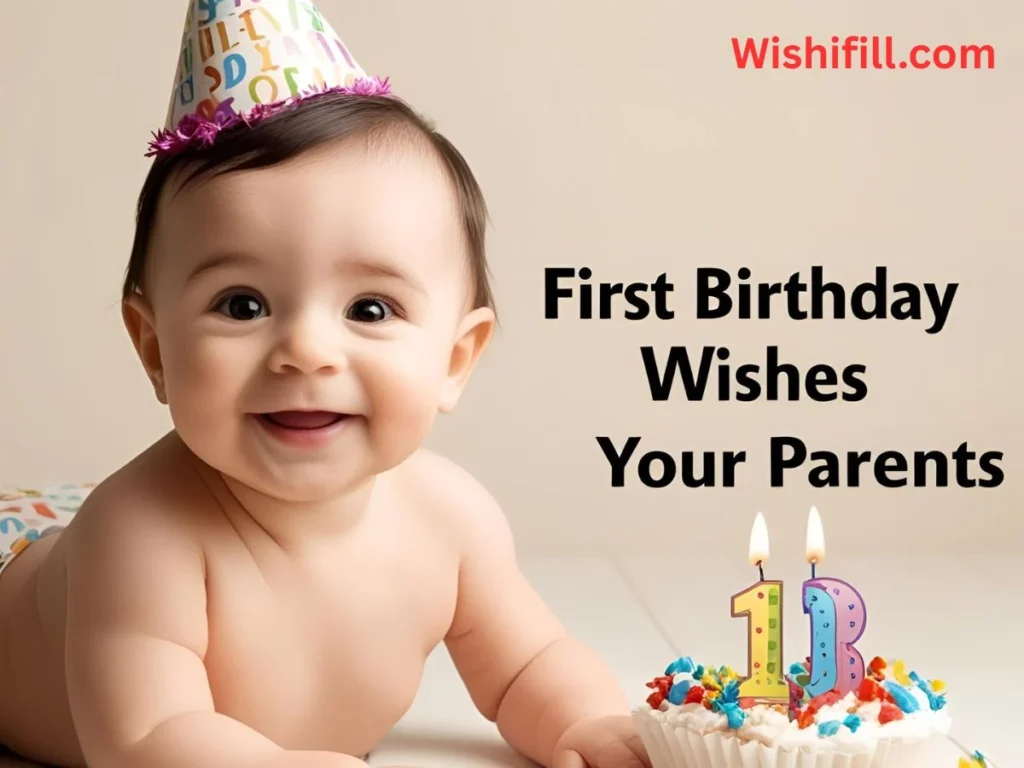 First Birthday Wishes from Parents