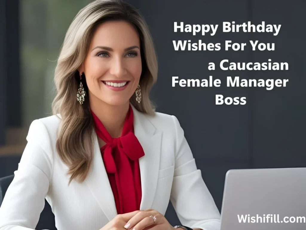 Happy Birthday Wishes for a Manager