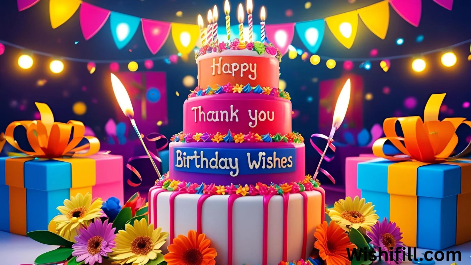 Thank You for Birthday Wishes