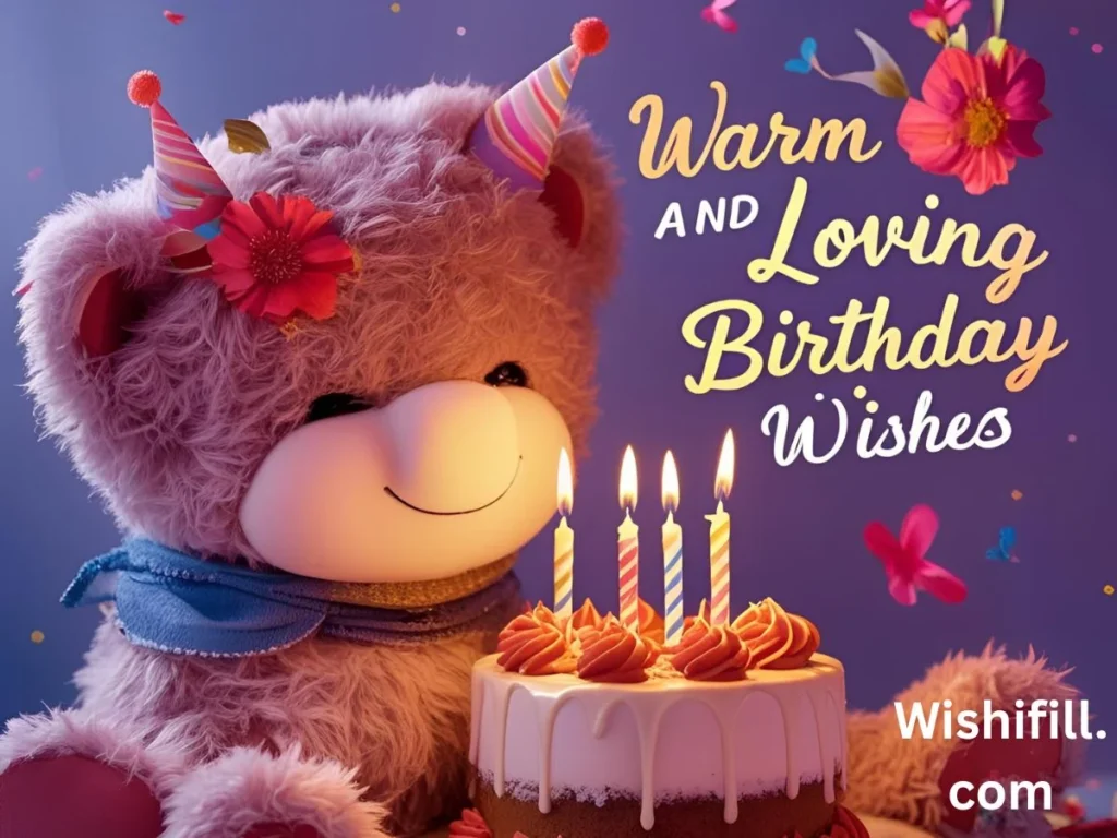 Warm and Loving Birthday Wishes