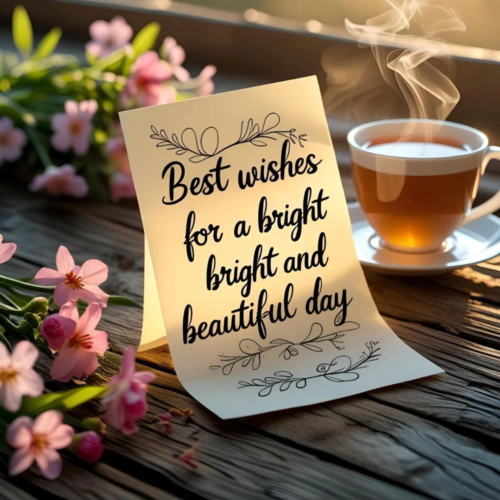 Best Wishes for a Bright and Beautiful Day