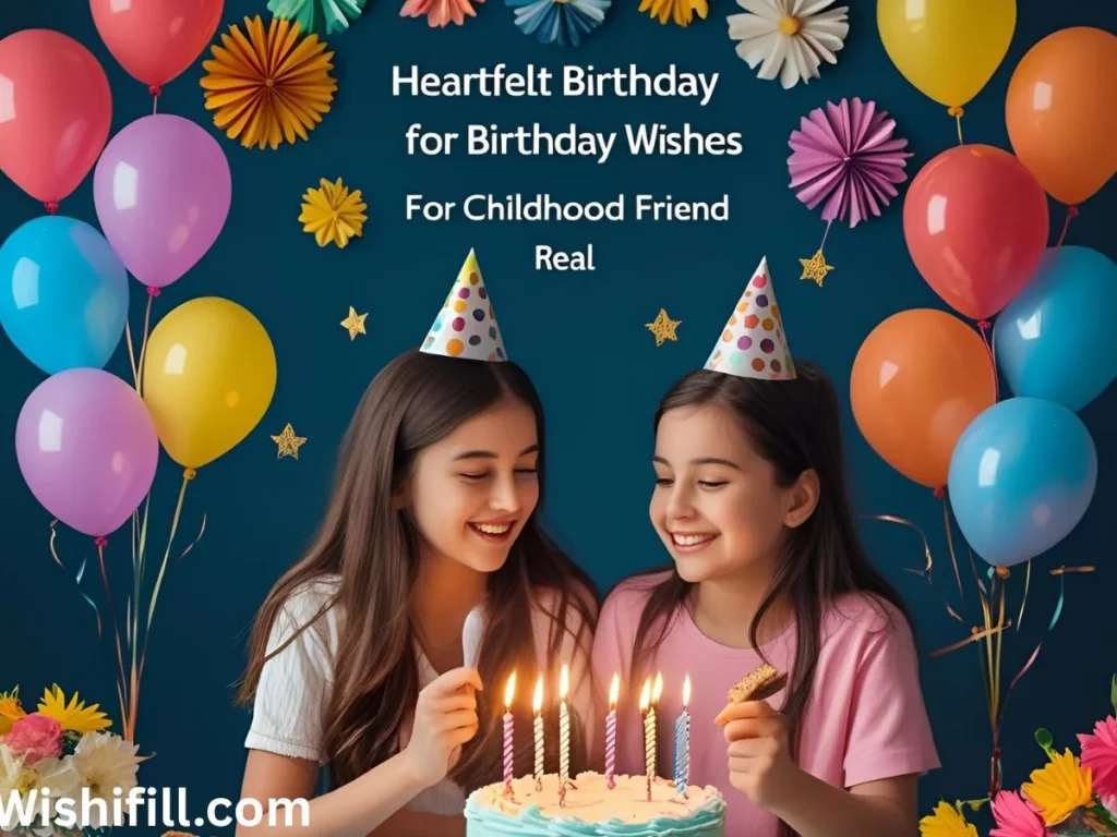 Birthday Wishes for Childhood Friend