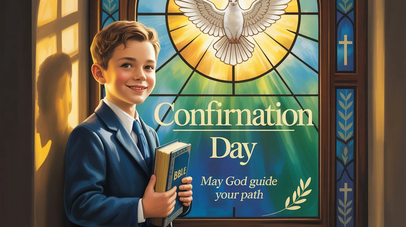 Confirmation Wishes for a Boy