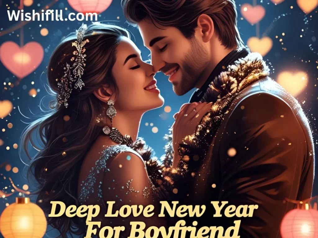 Deep Love New Year Wishes for Boyfriend