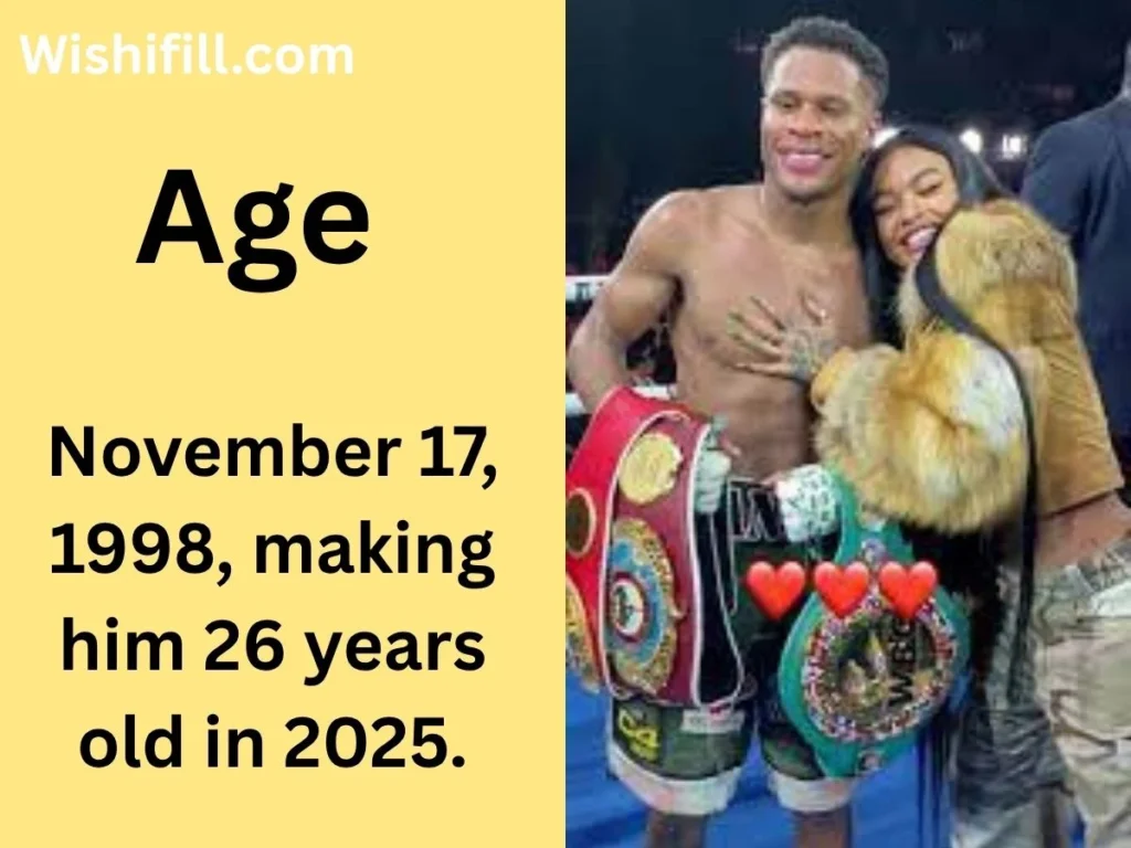 Devin Haney Wife Age