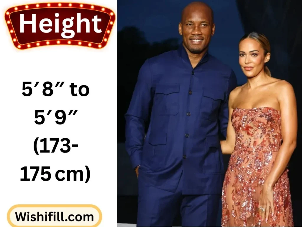 Drogba Wife Height