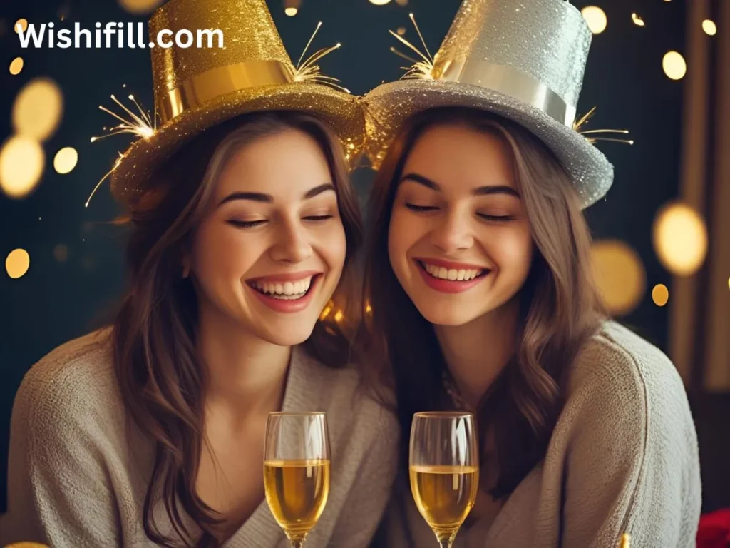 Funny New Year Wishes for Sisters
