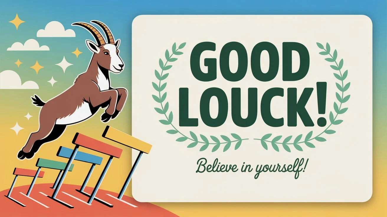 Good Luck Wishes for Competition