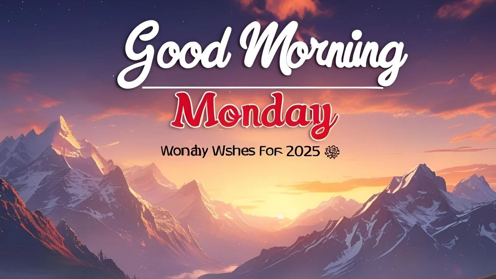Good Morning Monday Wishes