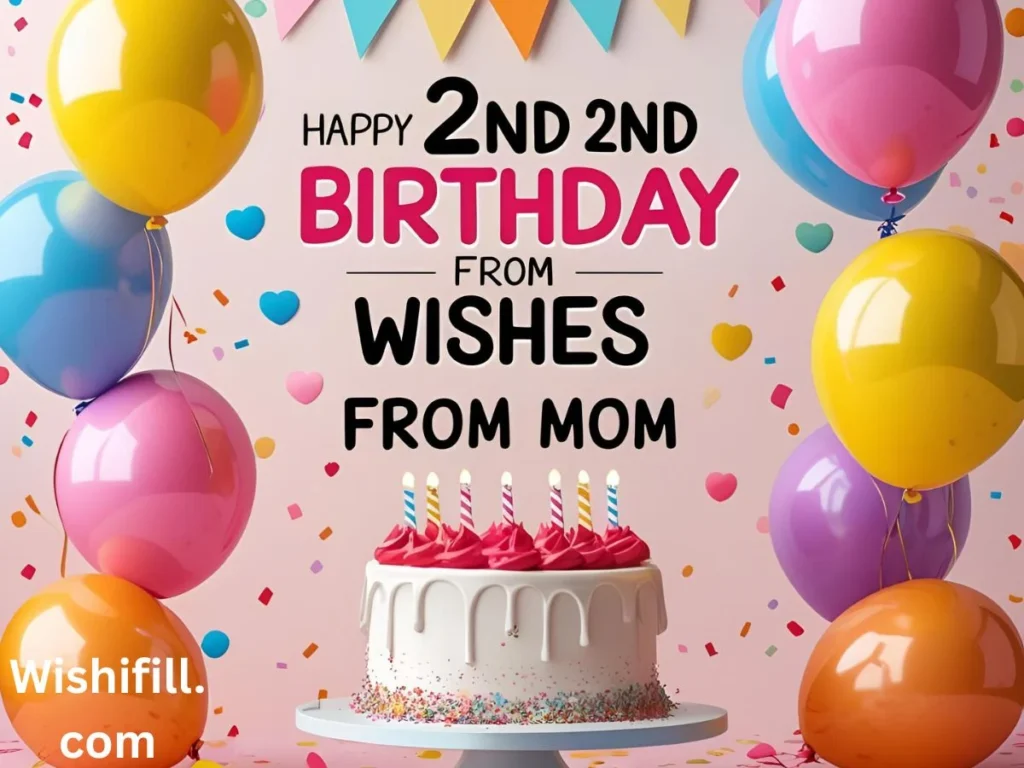 Happy 2nd Birthday Wishes from Mom