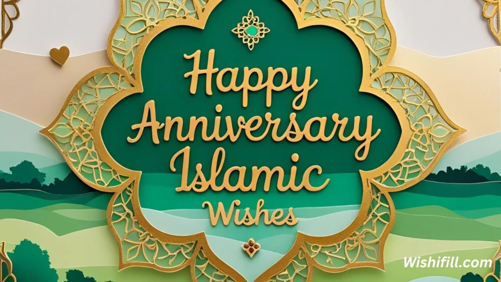Happy Anniversary Islamic Wishes