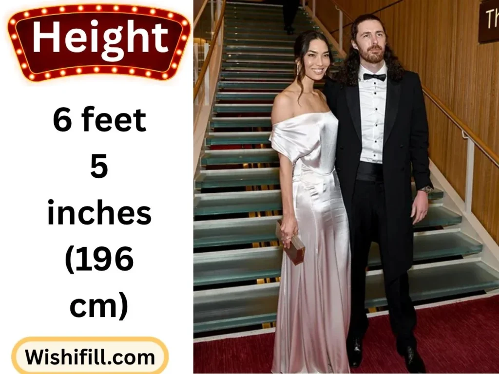 Hozier Wife Height