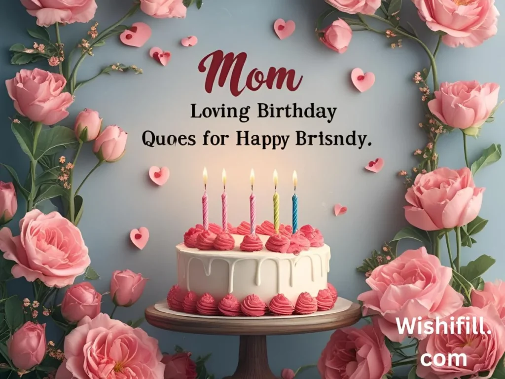Loving Birthday Quotes for Mom