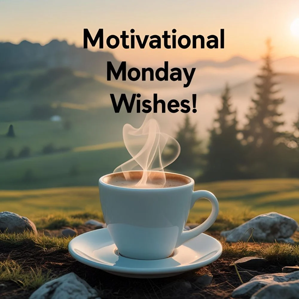Motivational Good Morning Monday Wishes