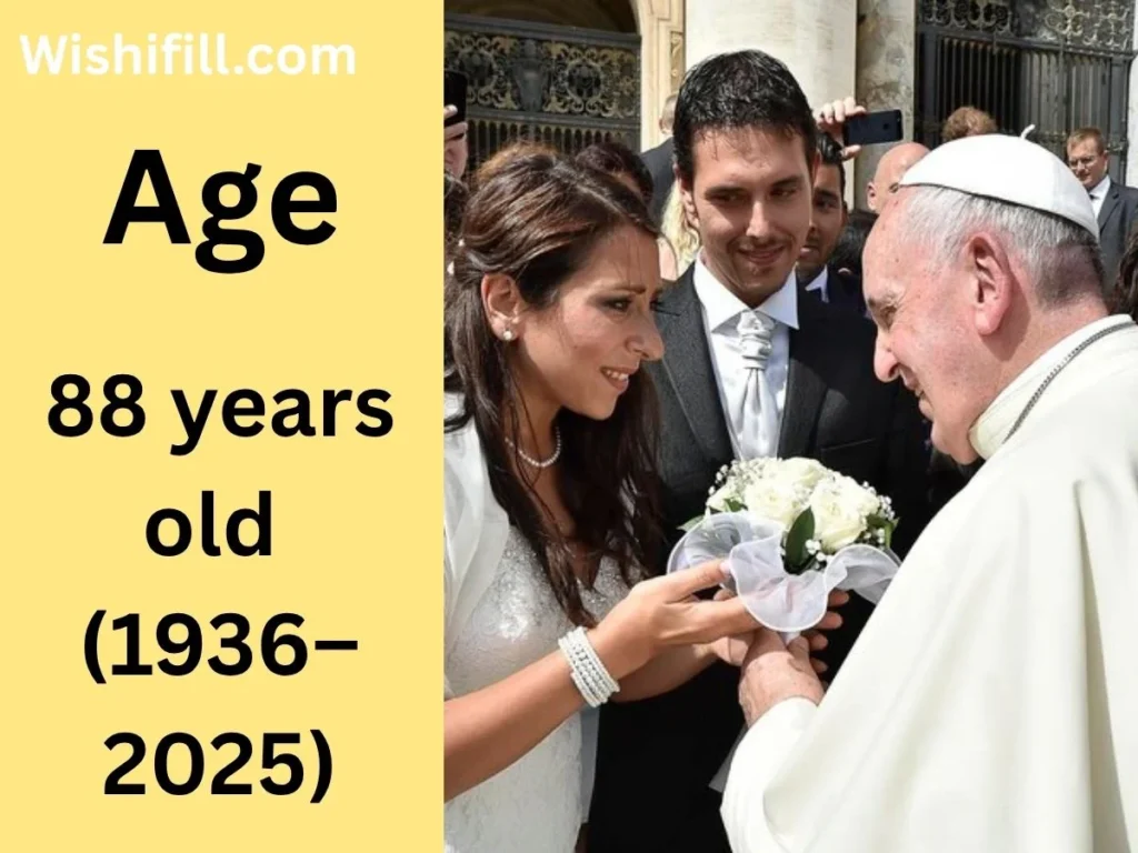 Pope Francis Wife Age
