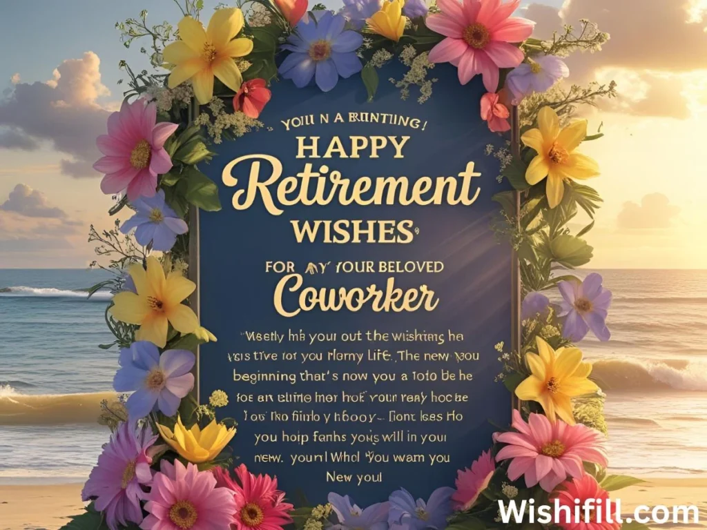 Retirement Wishes for a Coworker