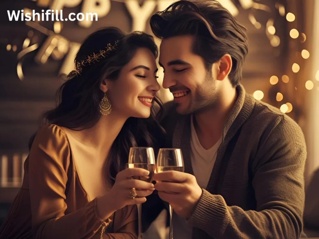 Sweet and Simple New Year Wishes for Boyfriend