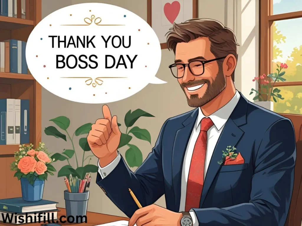 Thank You Boss Day Wishes