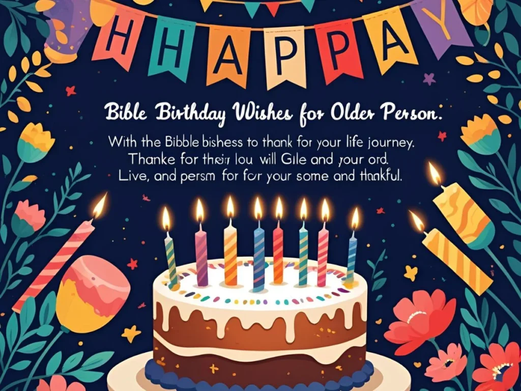 Bible Birthday Wishes for Older Person