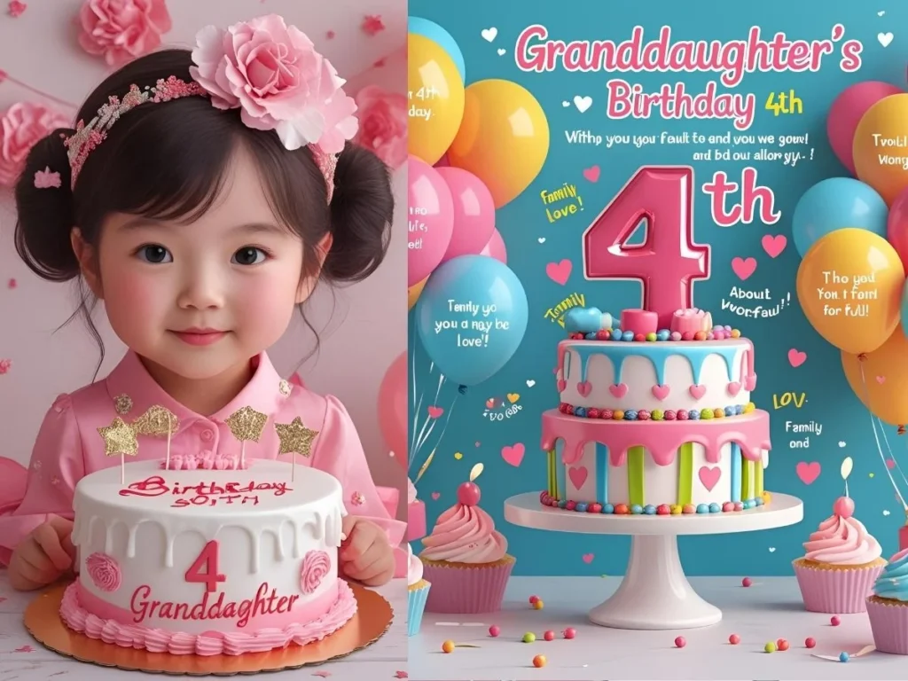 Granddaughter 4th Birthday Quotes