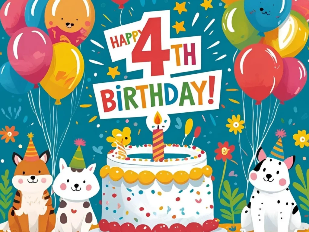 Happy 4th Birthday Quotes