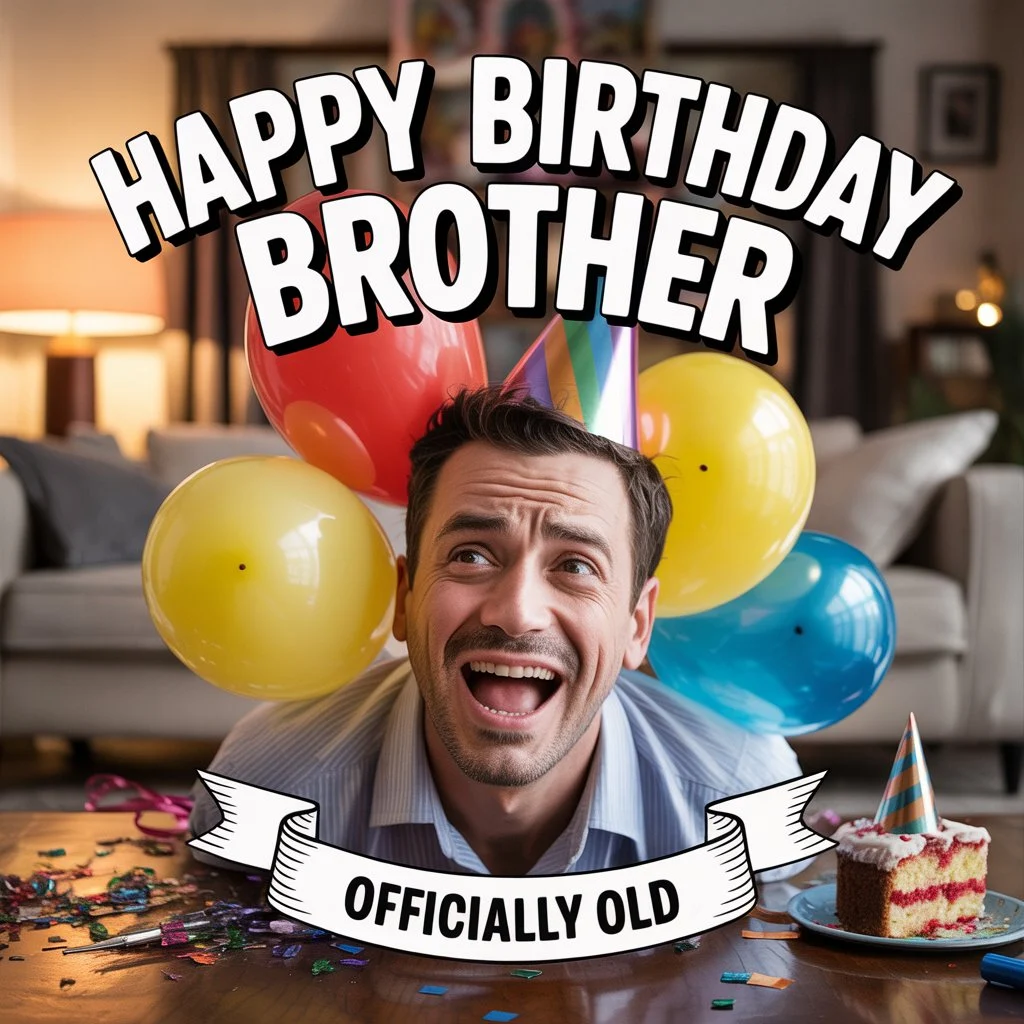 Meme Happy Birthday Brother Funny