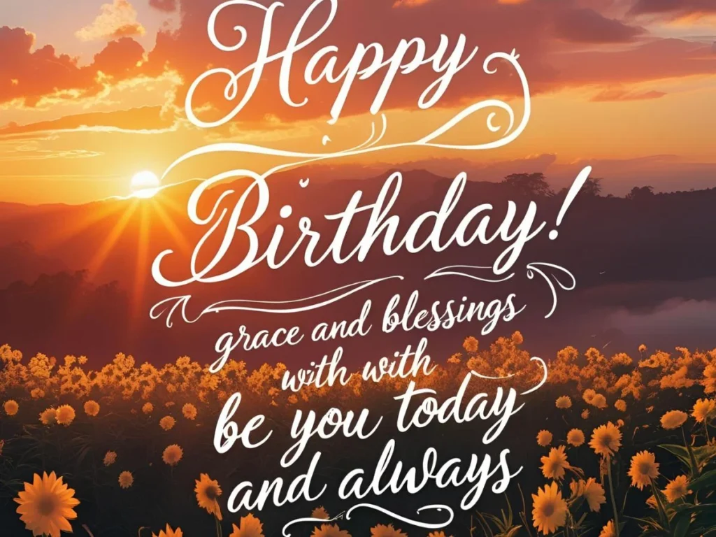 Short Bible Birthday Wishes for Older Person