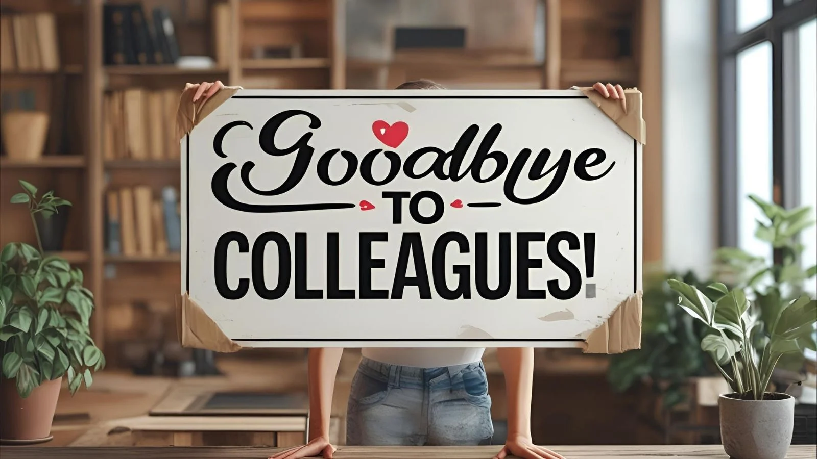 Short Goodbye Message to Colleagues